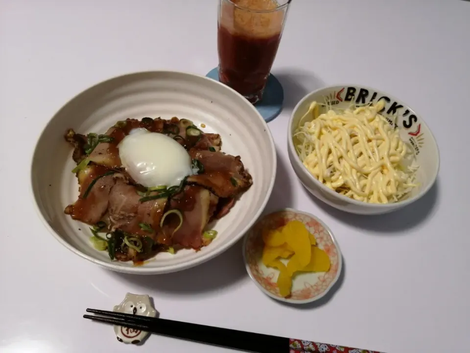 今宵は、合鴨ロースト丼🦆|Kojiさん