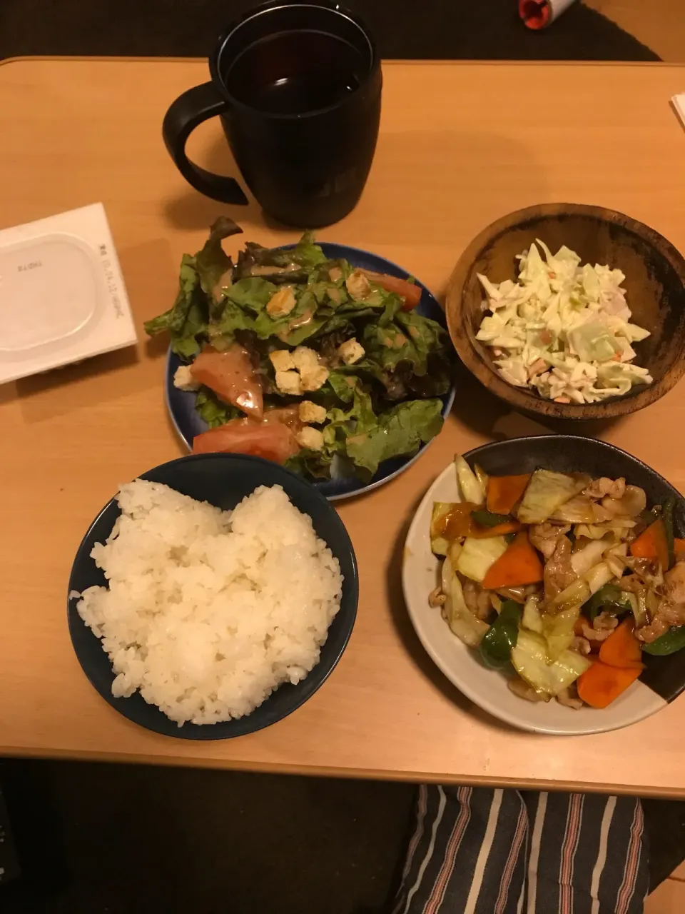 Snapdishの料理写真:回鍋肉定食|はやとさん