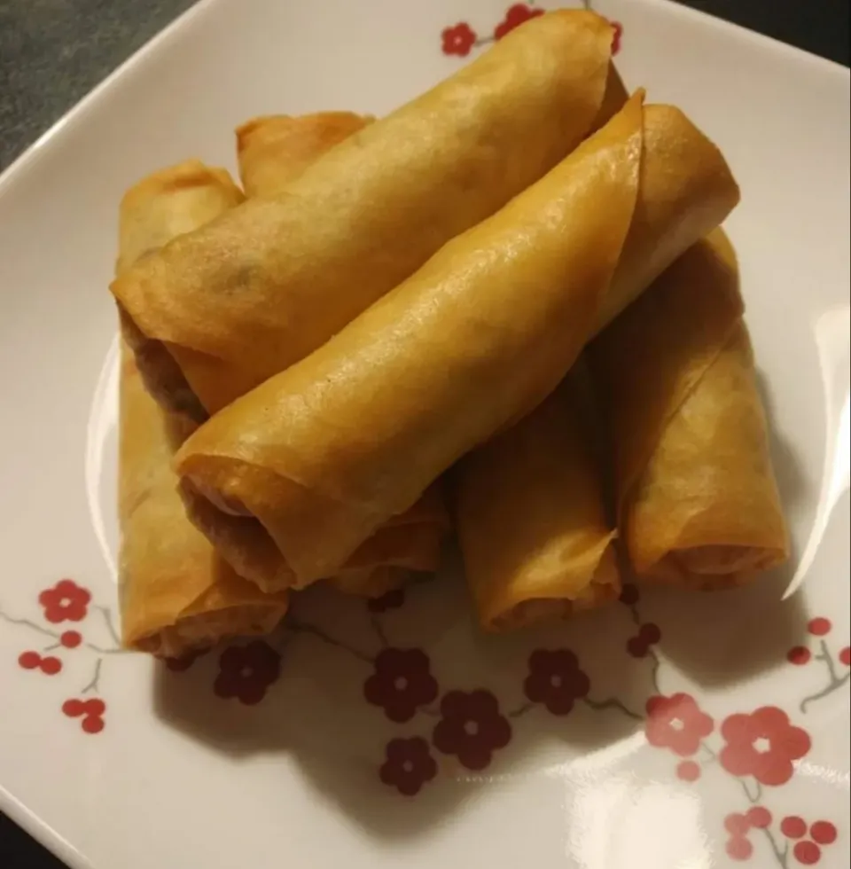 deep fry spring rolls|patcookingfeverパットさん