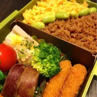 夫のお弁当|ミッキーさん