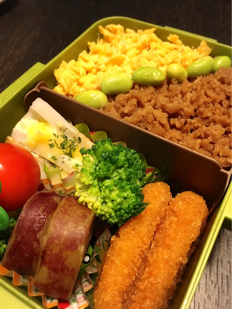 Snapdishの料理写真:夫のお弁当|ミッキーさん