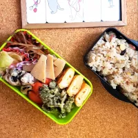 Snapdishの料理写真:Husband's lunch|華さん