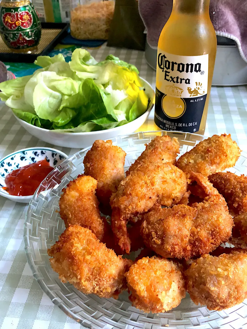 Fried shimp with pork|Lizzie Tranさん