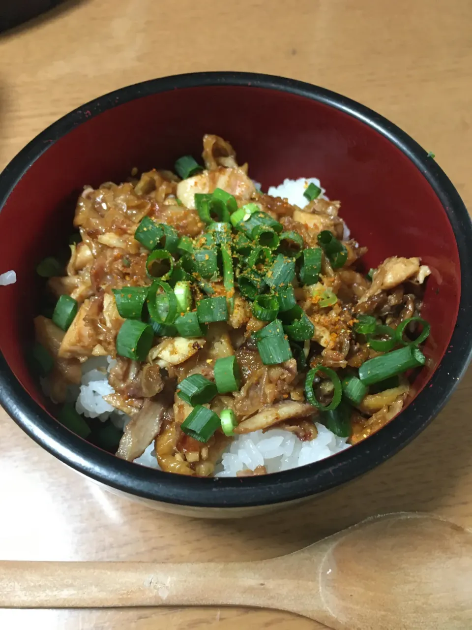 コストコのローストチキン丼|みんみんさん