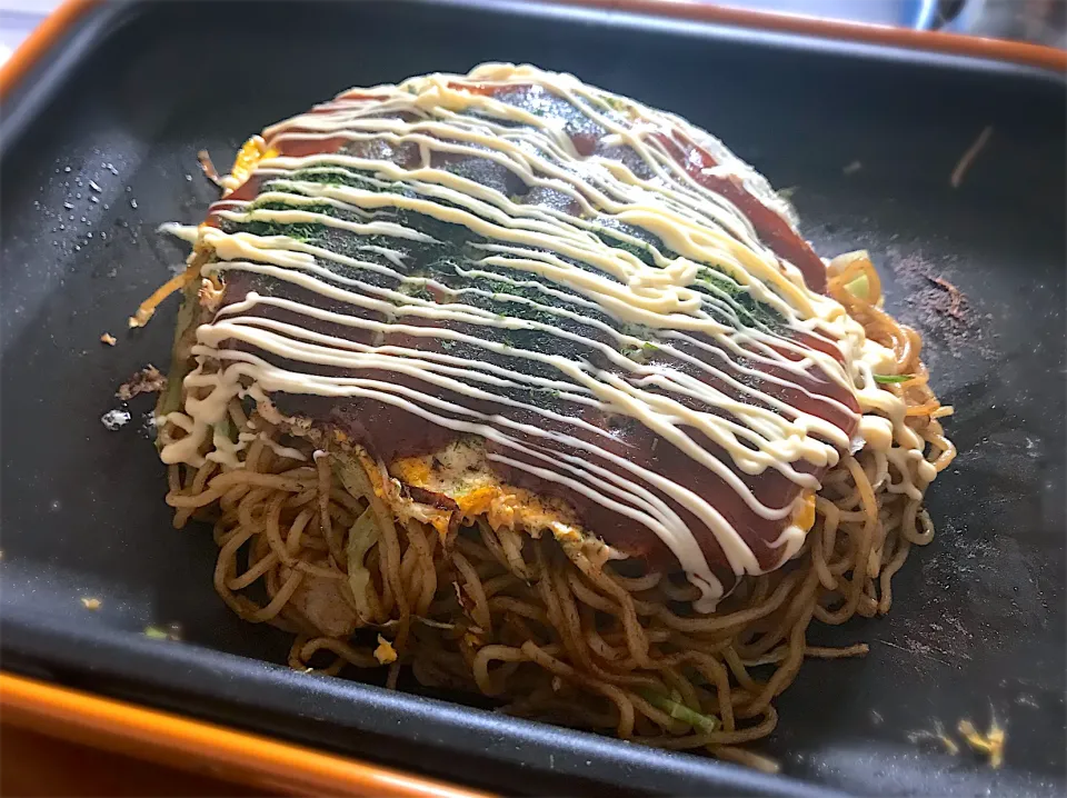 Snapdishの料理写真:広島風お好み焼き|noryさん