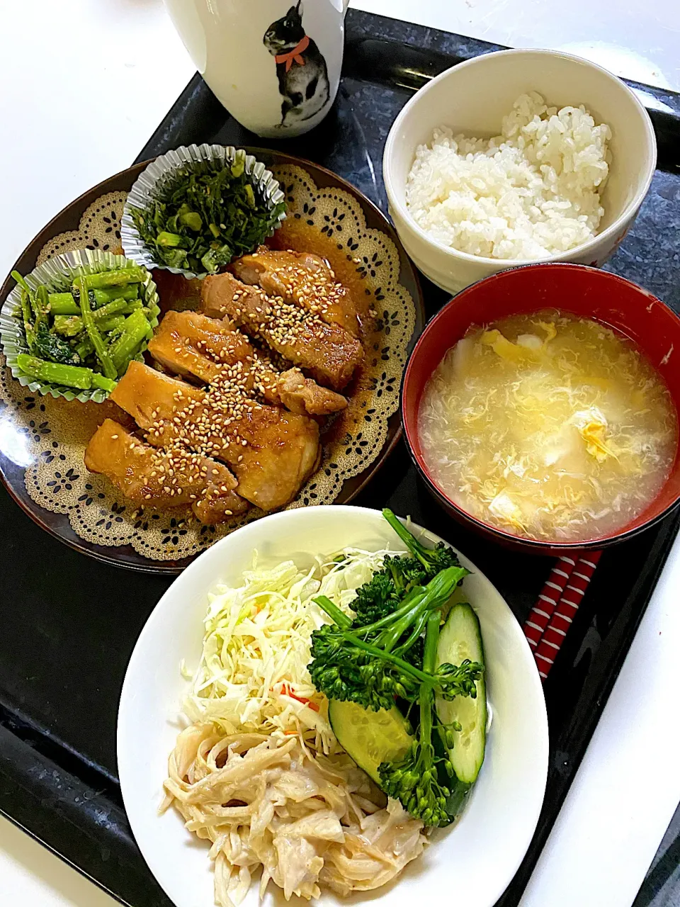 Snapdishの料理写真:チキンステーキと野菜たち|ゆきさん