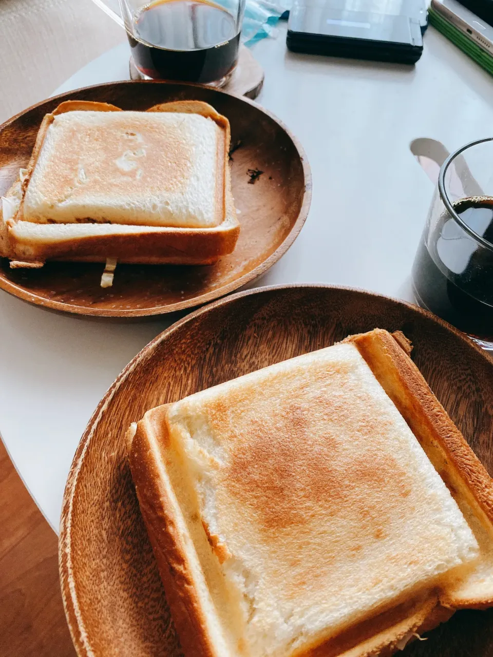 Snapdishの料理写真:ホットサンド|ゆちのすけさん