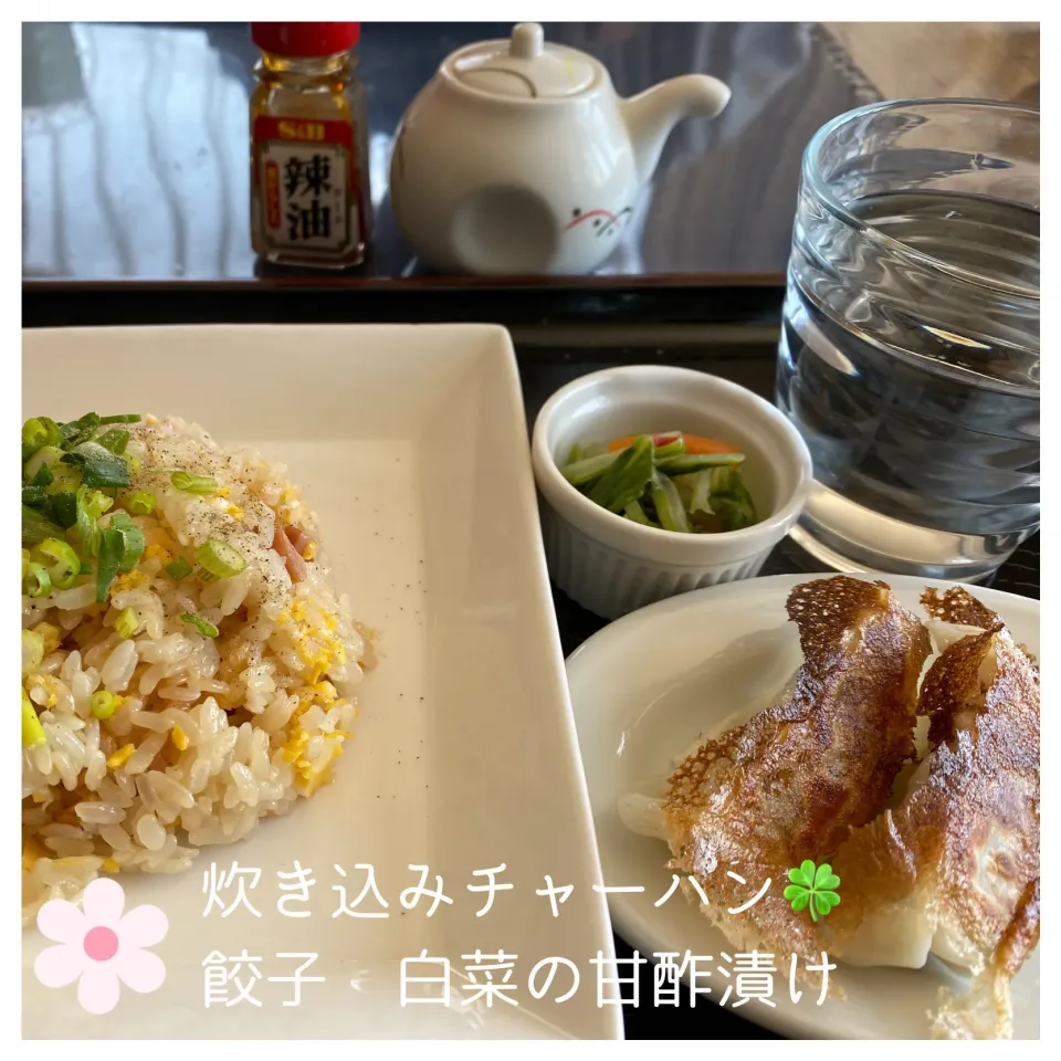 Snapdishの料理写真:🍀炊き込みチャーハン|いのっちさん