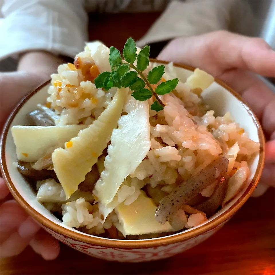 Snapdishの料理写真:筍炊き込みご飯|さえちゃんさん