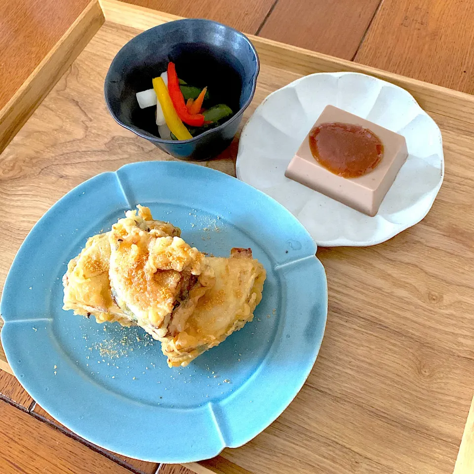 Snapdishの料理写真:2020.4.22 昼ごはん|ミカスさん