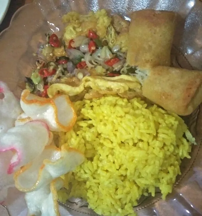 Nasi Kuning Sambal Matah|Willyさん