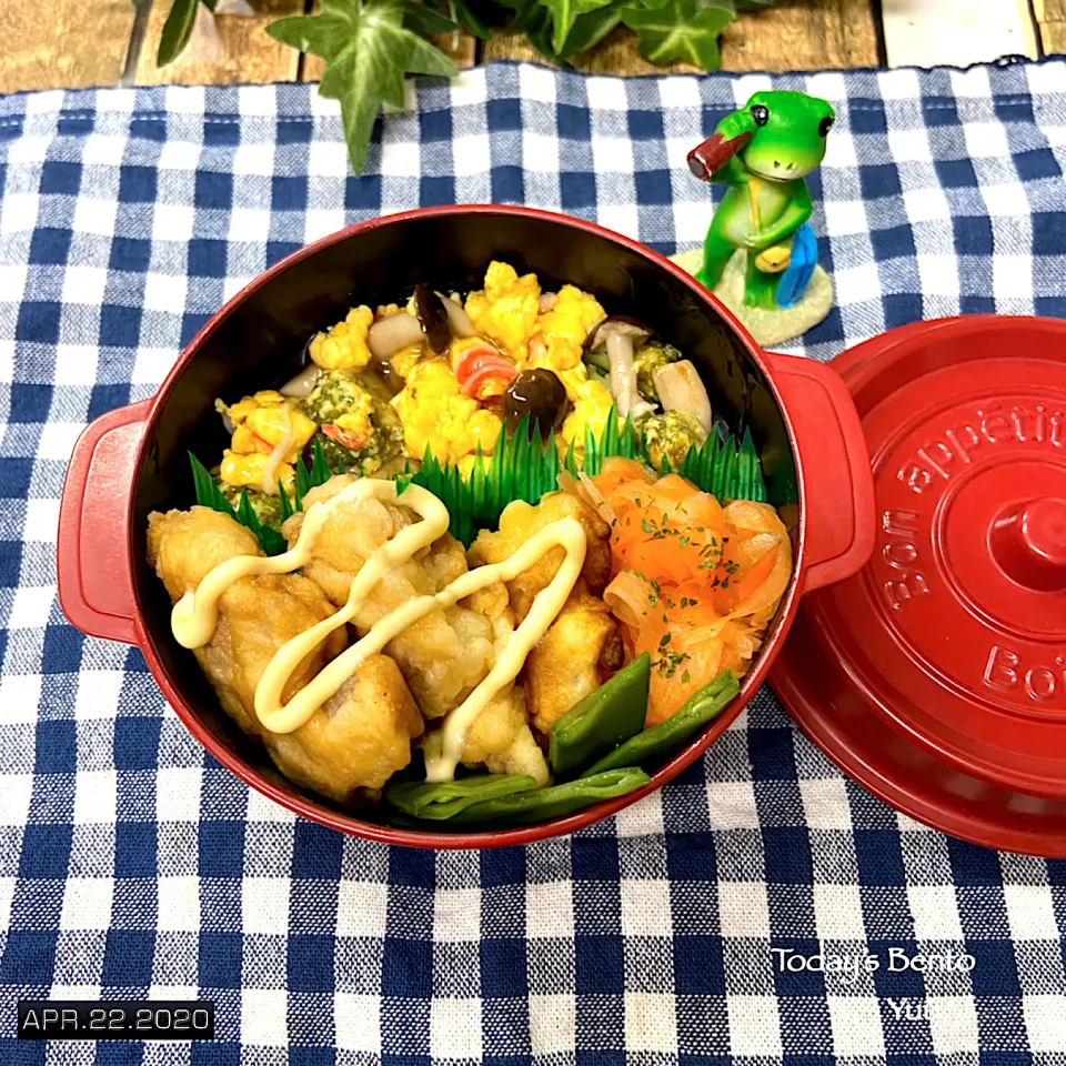 4/22☆*ﾟじぶん弁当。|ゆうさん