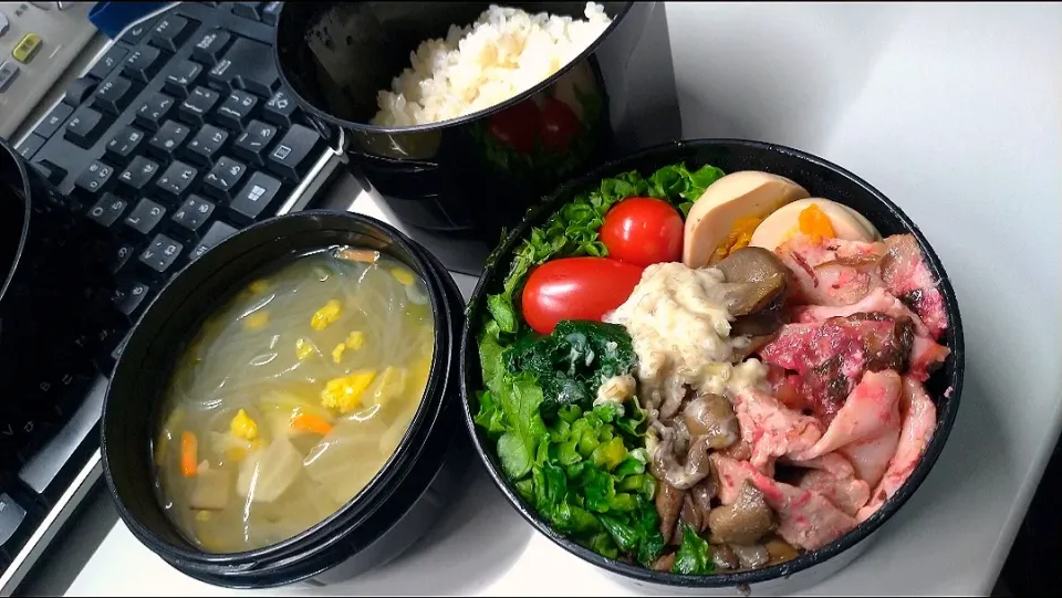 Snapdishの料理写真:お弁当(2020/04/21)|ぱんだますたーさん