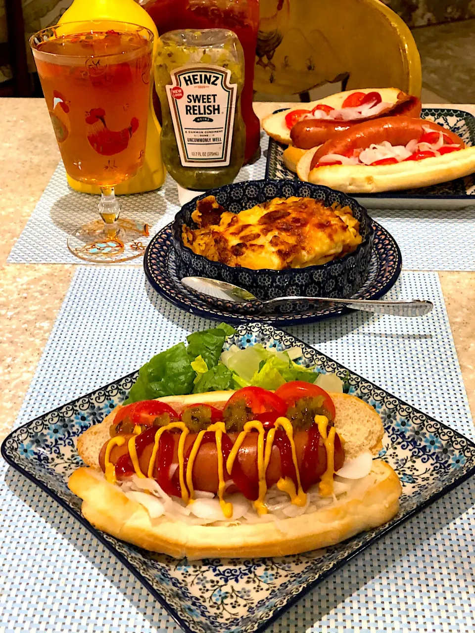 極太ホットドッグ🌭！ラザニア🧀！|Mayumiさん