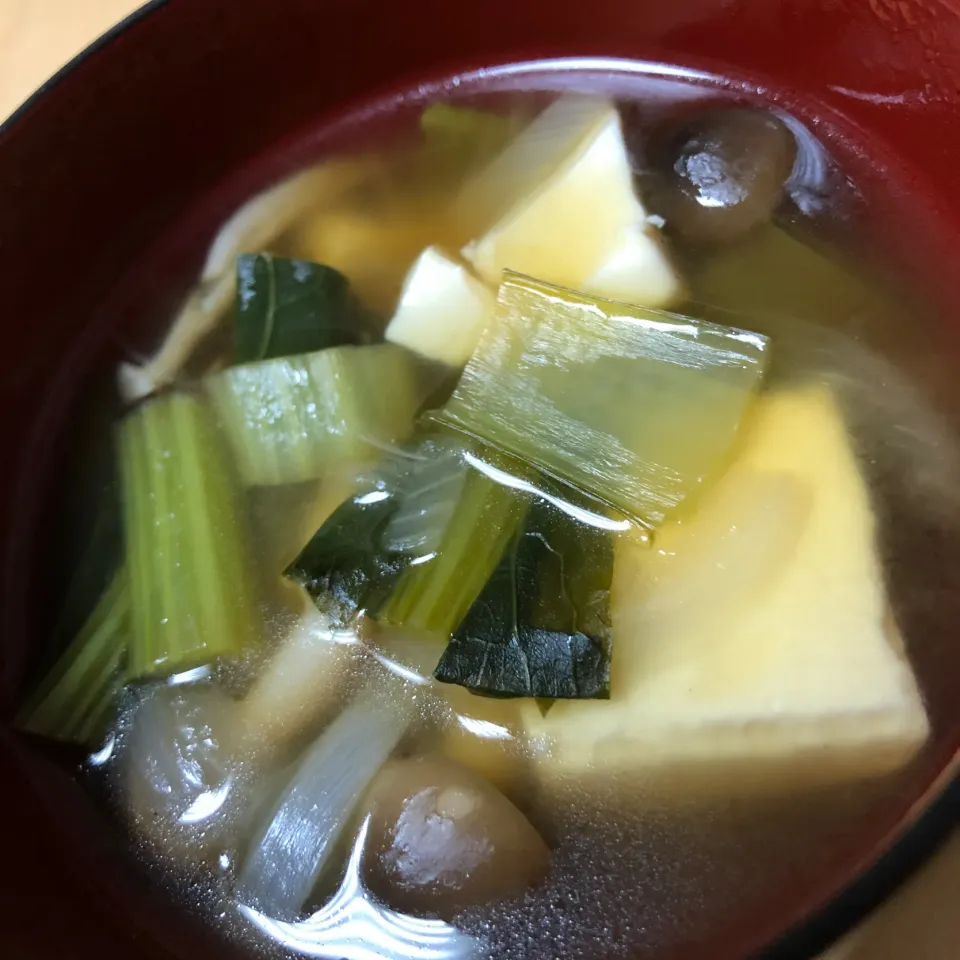 すくい豆腐と野菜のスープ|Rioさん