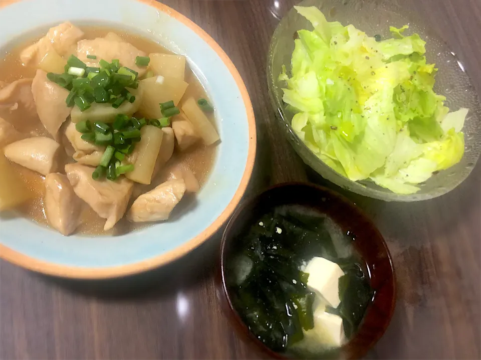 鶏むね肉と大根の黒酢煮|ゆうかさん