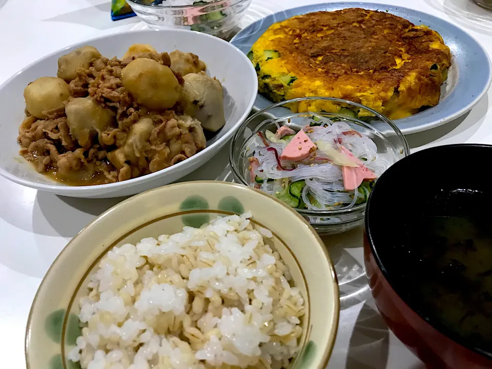 4月22日の晩ごはん|千鶴さん