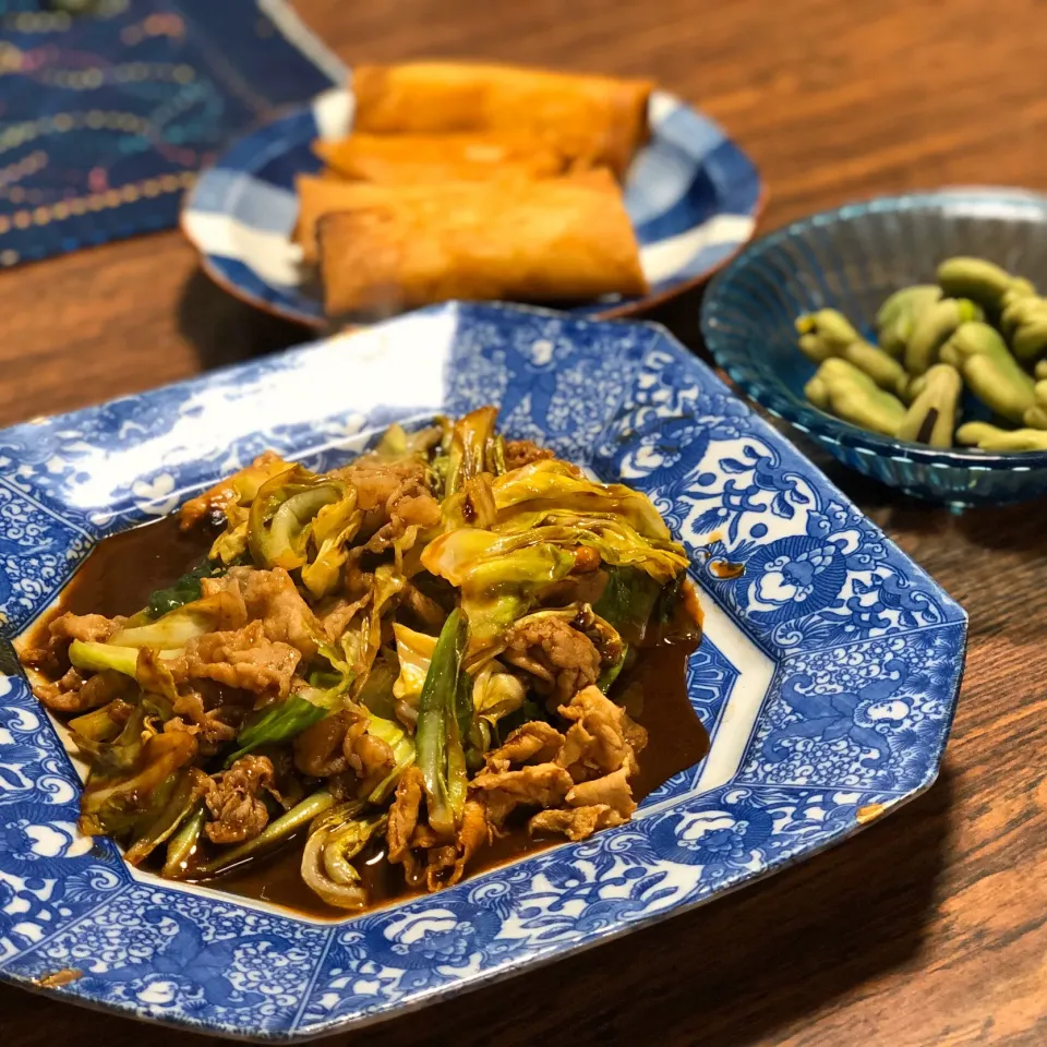 Twice cooked pork／春キャベツ・炒めない回鍋肉|angiee♡さん