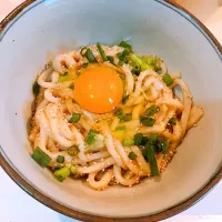 Snapdishの料理写真:油そば風うどん🤤|こめこねこさん