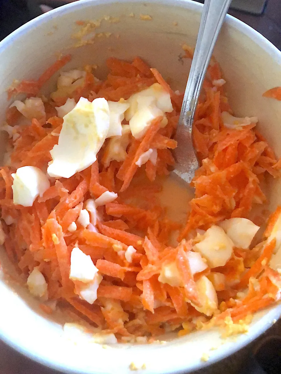 Raw carrots ‘n boiled eggs|GreenDudeさん