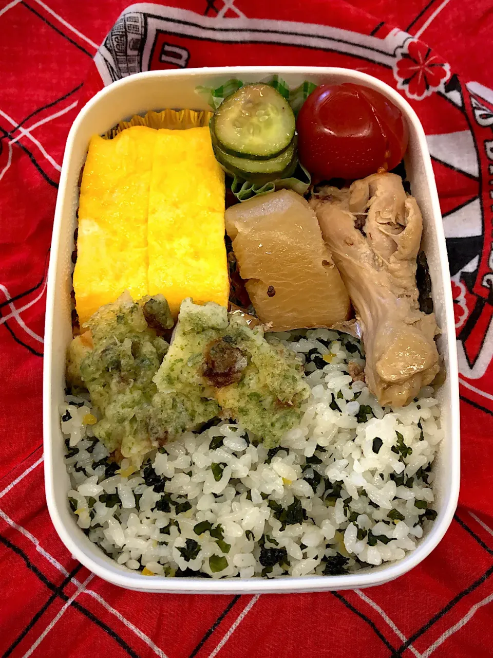 わかめご飯弁当【めし】|超絶トルーマン石6さん