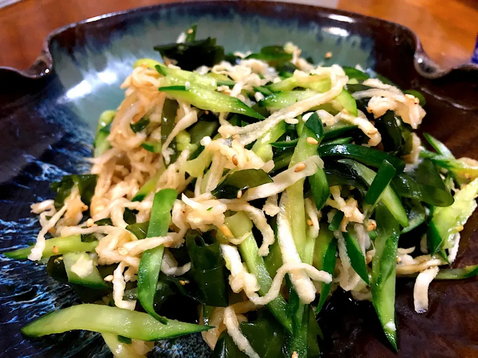 切り干し大根の酢の物|さんだーさん