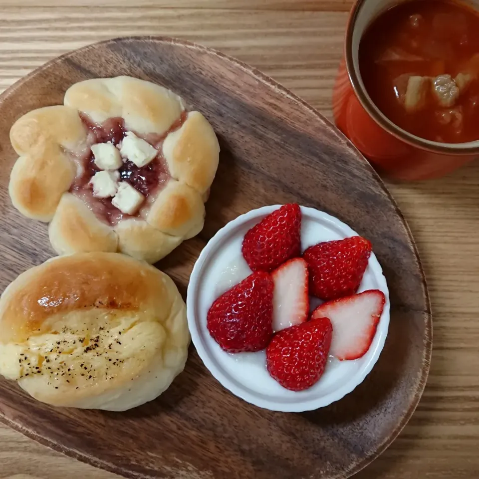 Snapdishの料理写真:朝食|まりさん