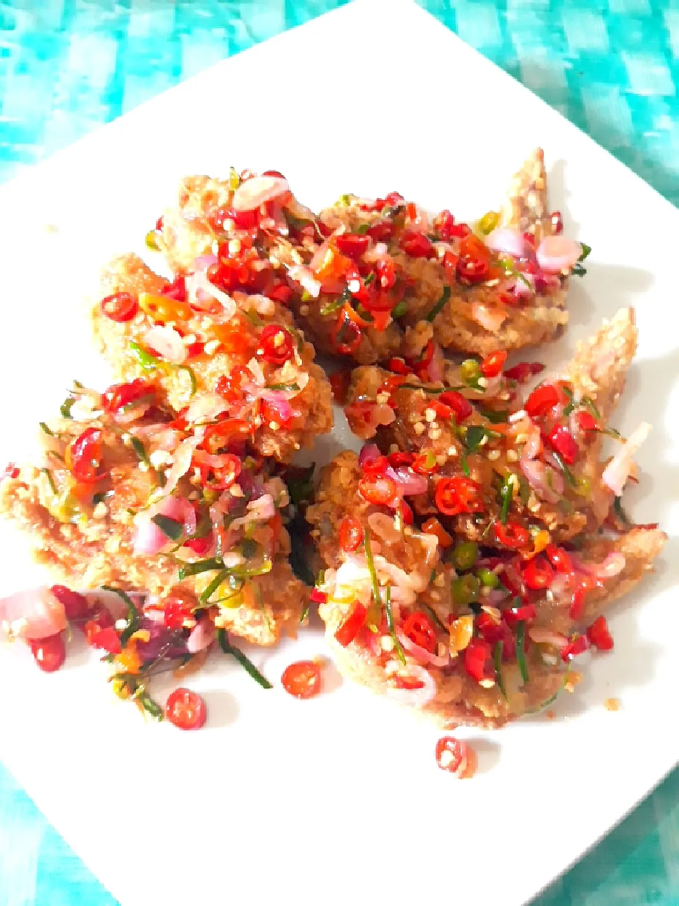 crispy wings with sambal matah|ida mahmudahさん