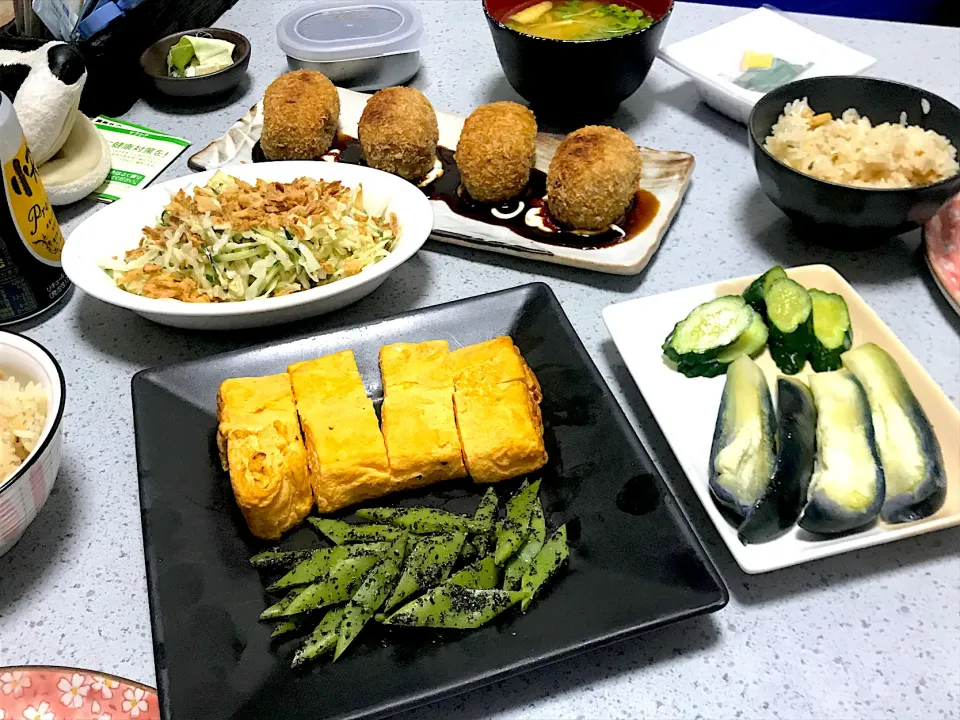 Snapdishの料理写真:今日の晩ご飯　200422|Qさん