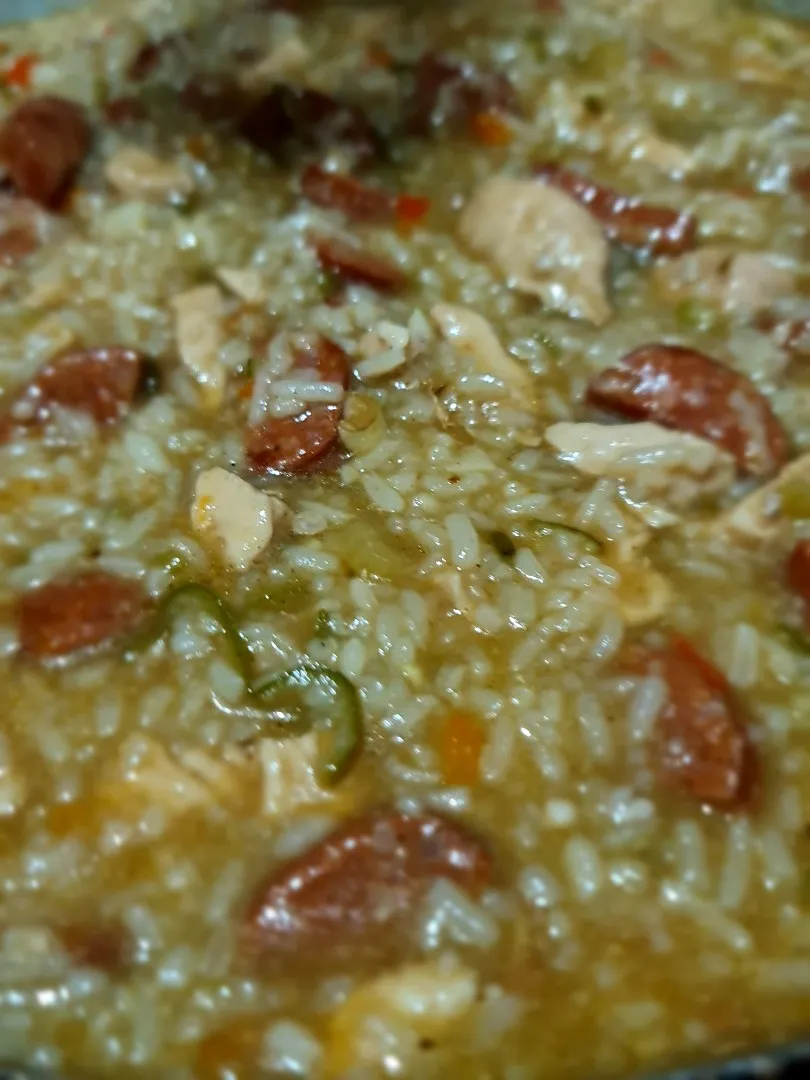 Yoj Eirrem Los's dish homemade Jambalaya|Yoj Eirrem Losさん