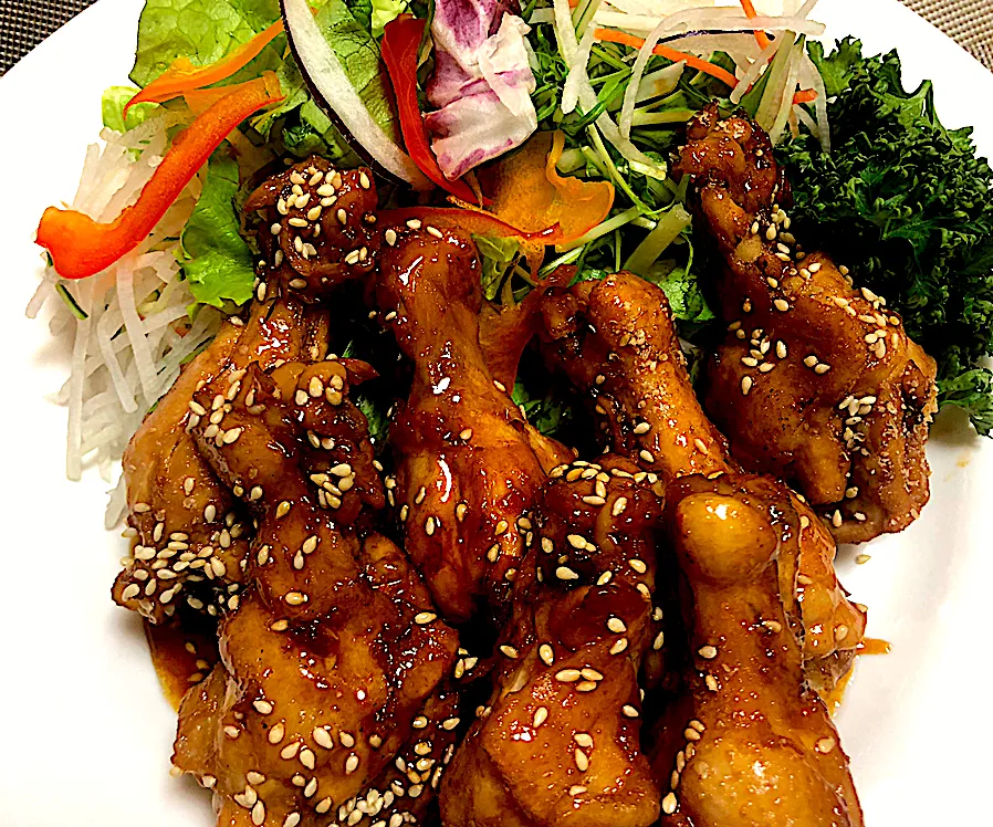 #うちで飲もう♫ 手羽元の甘辛煮|須佐 浩幸さん