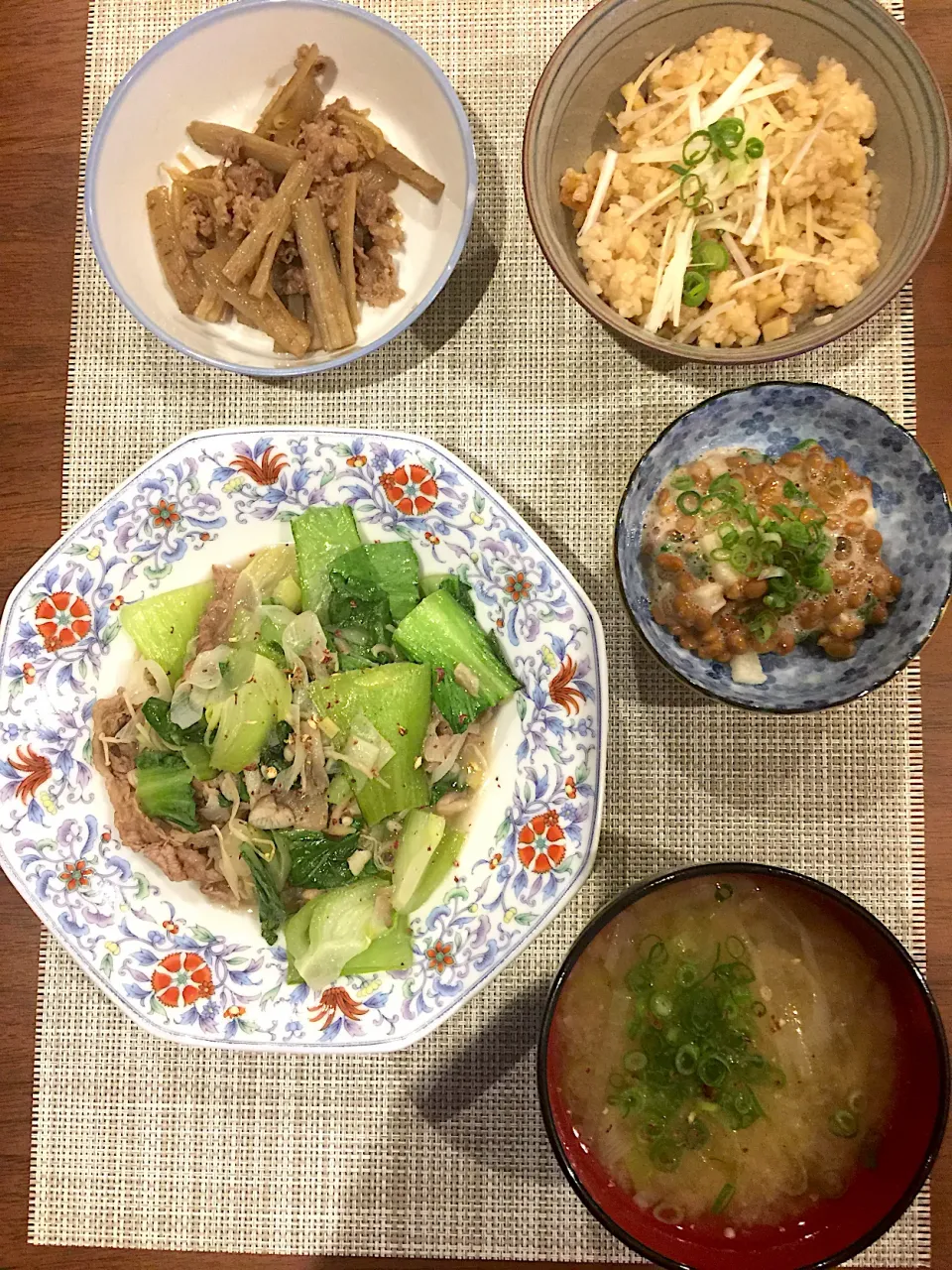 牛肉とチンゲンサイの中華風炒め物|浜@ちゃんさん