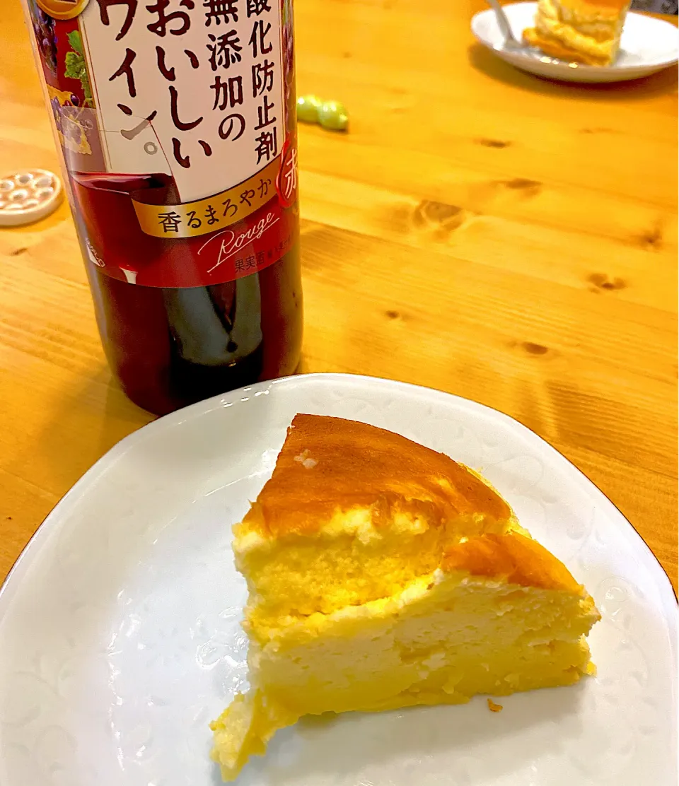 息子（中3）が作った、スライスチーズのチーズケーキ|Kouji  Kobayashiさん