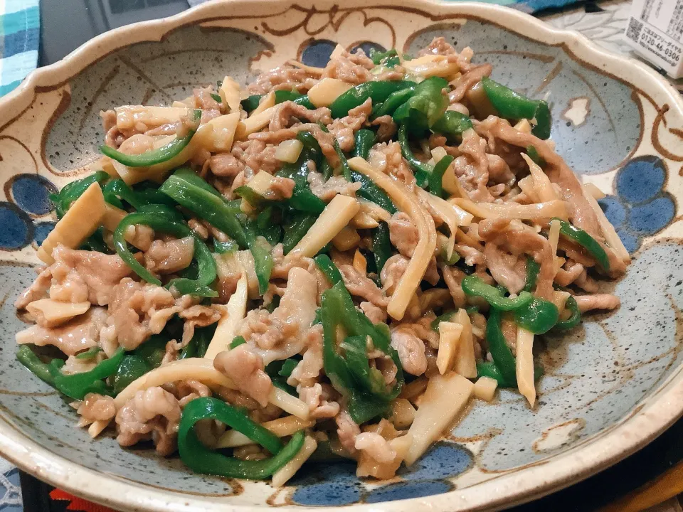 ご飯進む🍚シリーズ😋青椒肉絲❣️|アライさんさん