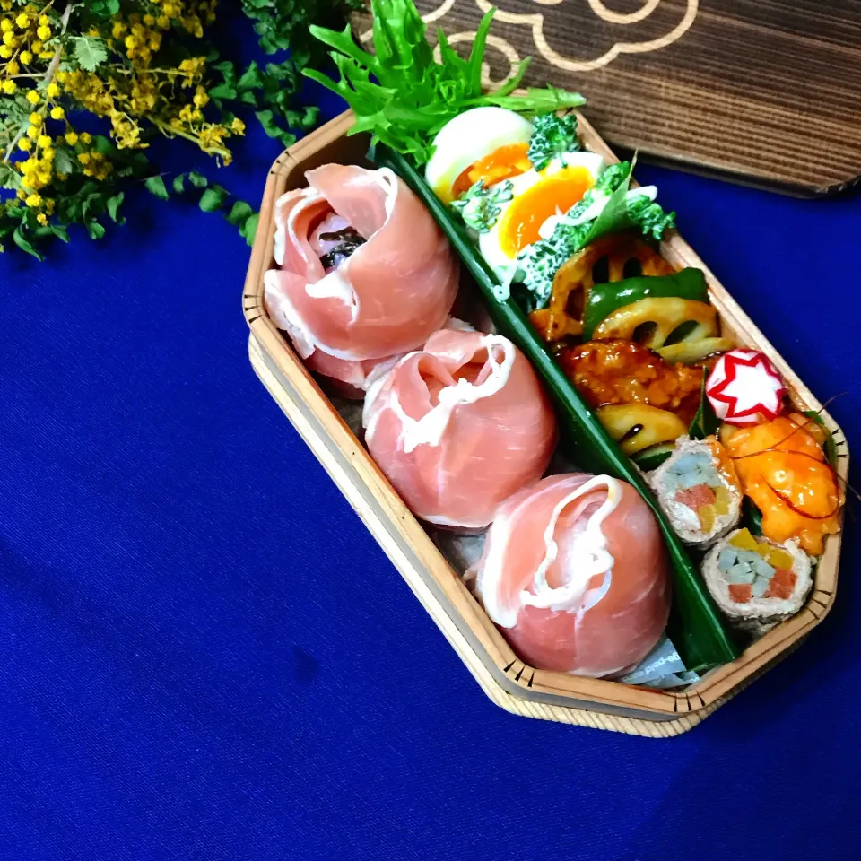 Snapdishの料理写真:生ハム薔薇|ひろこさん