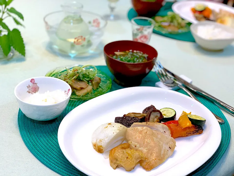 2020422-3 お夕飯はチキンのハーブ焼き🌿|Seikoさん