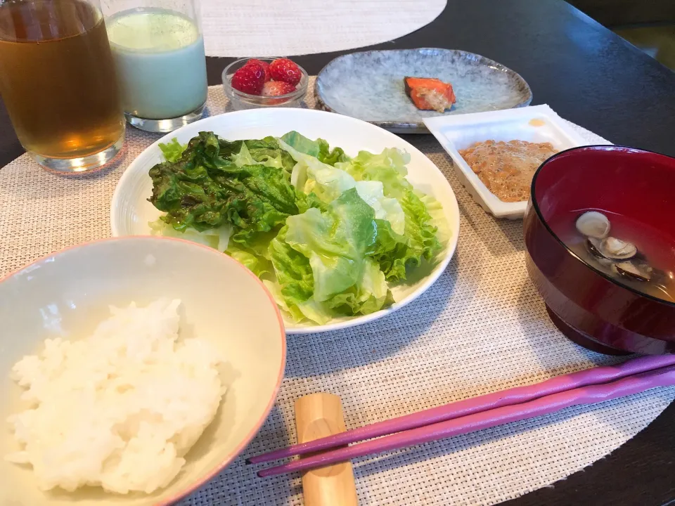 Snapdishの料理写真:4/24ダイエット朝ごはん！|mamiさん