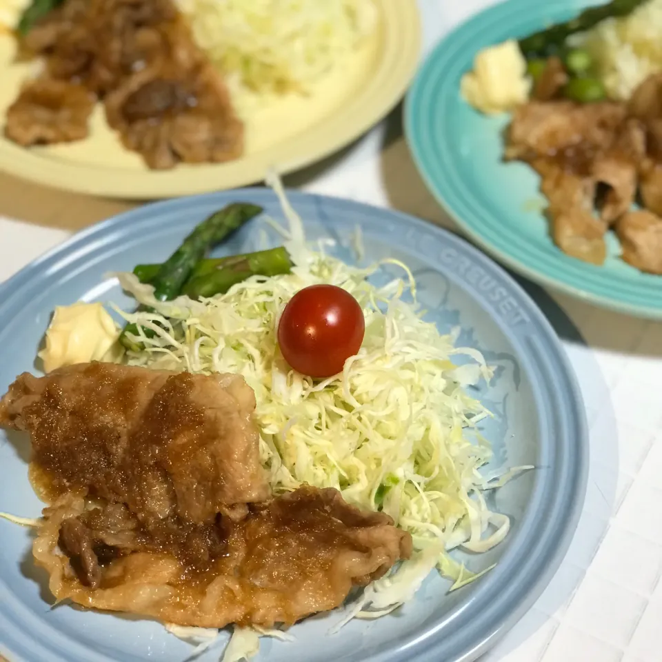 Snapdishの料理写真:#生姜焼き#豚肉#肉料理|☆ゆきるん☆さん