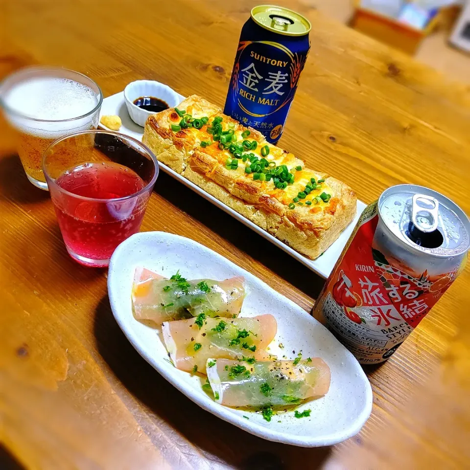 『家飲み頻度が上がった😅 軽く飲み』|seri-chanさん