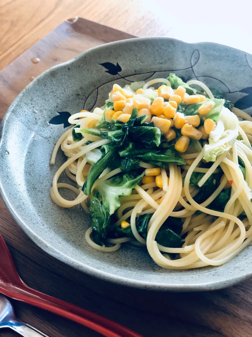 Snapdishの料理写真:本日のランチ→春キャベツのパスタ|Taja & Mayさん