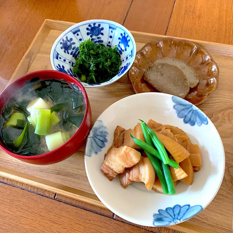 Snapdishの料理写真:2020.4.24 昼ごはん|ミカスさん