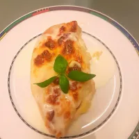 chicken with mozarrella and tomaten|alisasieg20さん