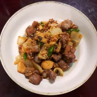 stir fried chicken gizzard|Gim GwangWooさん