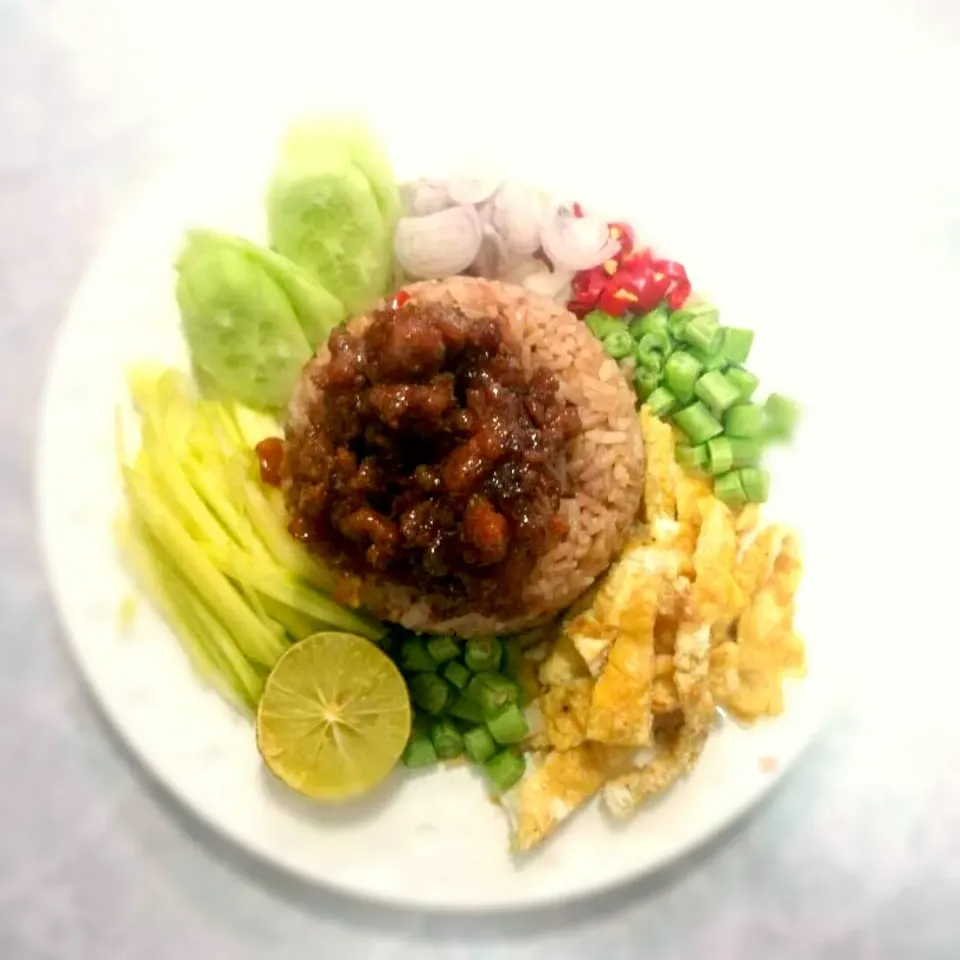 shrimp paste rice|Wipaweeさん