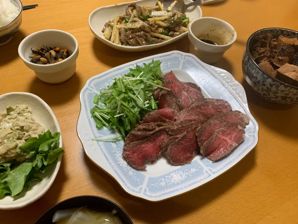 Snapdishの料理写真:昨日の夜ごはん✩.*˚2020.4.24.|kimikimiさん