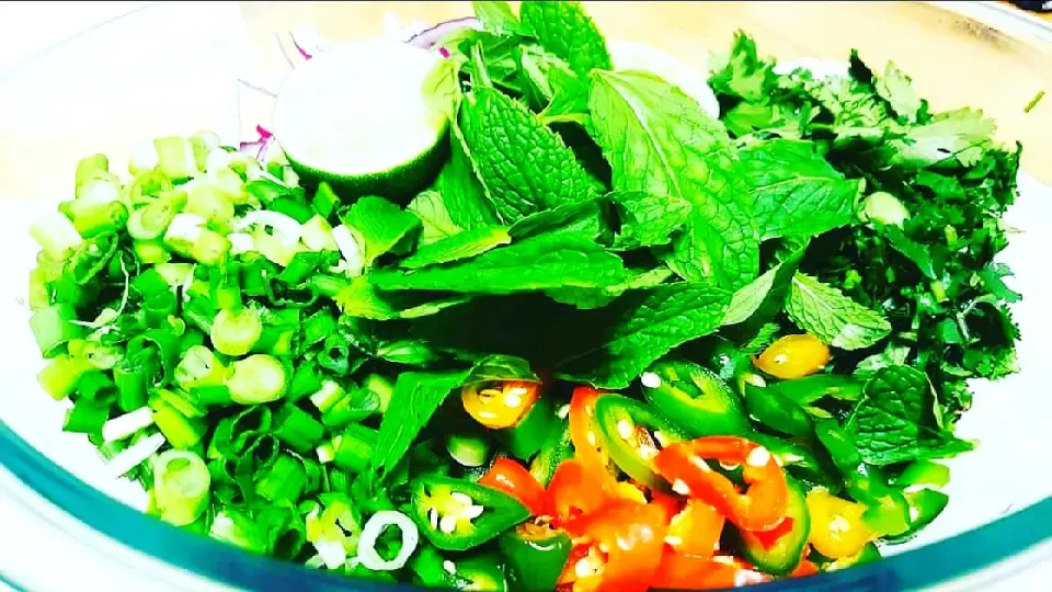 mix herb salad|Tonyさん