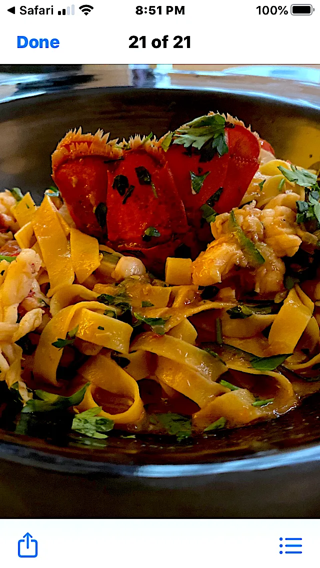 Lobster Fettucini|Christine pavelkaさん