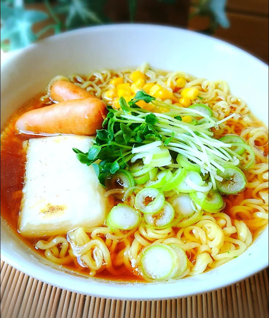 お餅入り醤油ラーメン|ポコさん