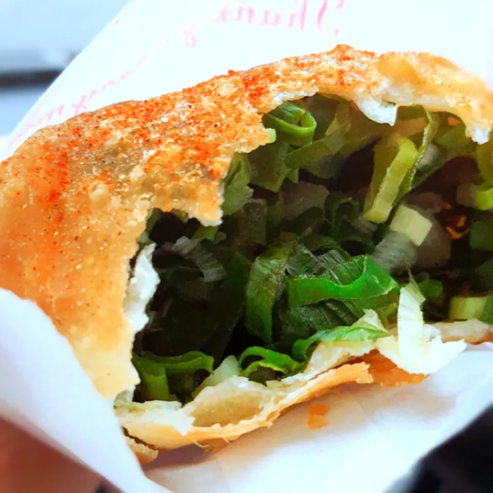 Snapdishの料理写真:三星蔥油餅🍴Spring onion pie🧅|Teresaさん