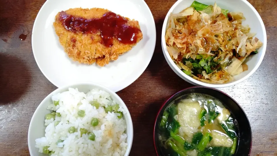 今日も豆ご飯|アクちゃんさん